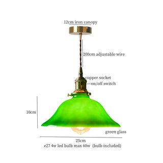Celako™ Cupralin Pendant Light | Glass Kitchen Island Lighting