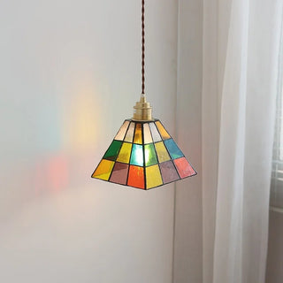 Celako™ Chromata Pendant Light | Glass Bedroom Lighting