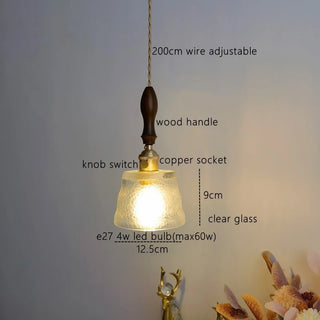 Celako™ Auriglass Pendant Light | Glass Stone Dining Room Lighting