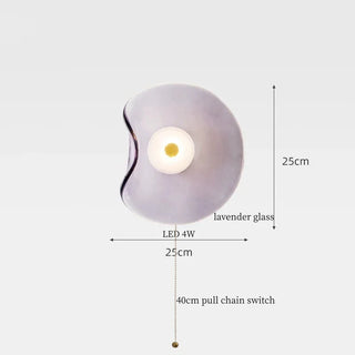 Celako™ Voluta Wall Light | Glass Living Room Lighting