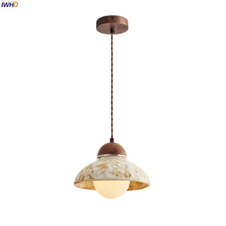 Celako™ Tokonoma Pendant Light | Ceramic Japan Wabi Sabi