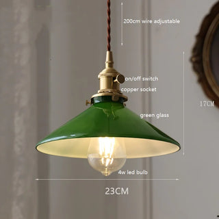 Celako™ Lunare Pendant Light | Glass Stone Bedroom Lighting