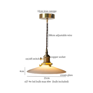 Celako™ Veralume Pendant Light | Glass Bedroom Lighting