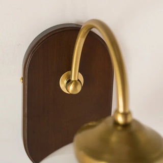 Celako™ Vitrosia Wall Light | Glass Copper Bedroom