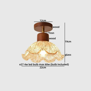Celako™ Vitrius Ceiling Light | Glass Vintage Lighting