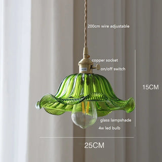 Celako™ Lunare Pendant Light | Glass Stone Bedroom Lighting