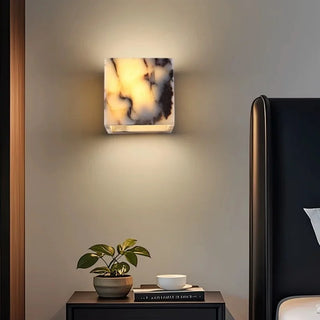 Celako™ Aurastone Wall Light | Marble Bedroom Lighting