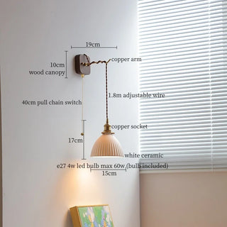 Celako™ Kaolune Wall Light | Copper Nordic Modern Bedroom Lighting