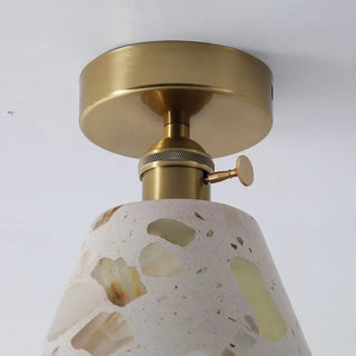 Celako™ Sabira Ceiling Light | Terrazzo Living Room Lighting