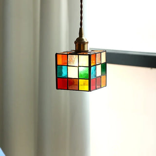 Celako™ Vitrail Pendant Light | Glass Dining Room Lighting