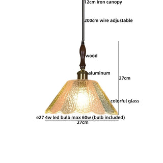 Celako™ Vetrine Pendant Light | Glass Bedroom Lighting