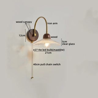 Celako™ Lignis Wall Light | Glass Modern Style