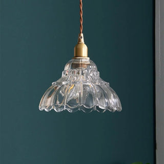 Celako™ Claritas Pendant Light | Clear Glass Japan Vintage