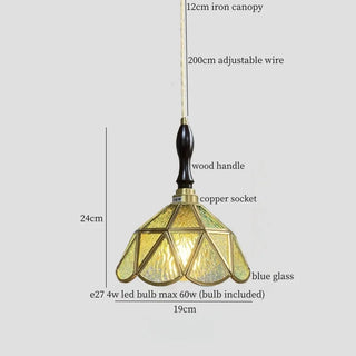 Celako™ Aurivian Pendant Light | Glass Kitchen Island Lighting