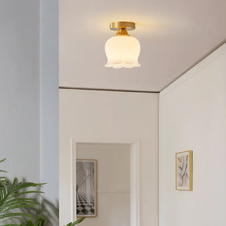 Celako™ Auresta Ceiling Light | Copper Resin Living Room Lighting