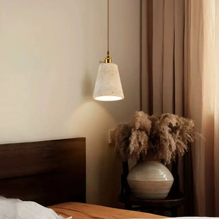 Celako™ Ambrino Pendant Light | Yellow Travertine Modern Style