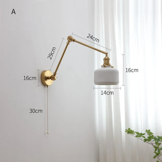 Celako™ Fermato Wall Light | Ceramic Bedroom Lighting