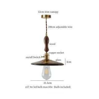 Celako™ Prismara Pendant Light | Glass Bedroom Lighting