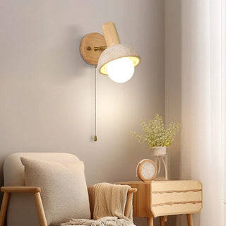 Celako™ Calivert Wall Light | Yellow Travertine Bedroom Lighting