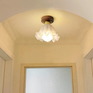 Celako™ Mokume Ceiling Light | Resin Modern Style