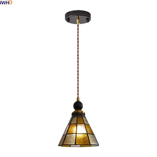 Celako™ Verelo Pendant Light | Glass American Vintage Bedroom Lighting