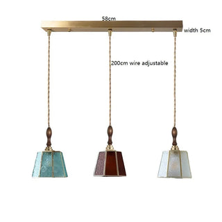 Celako™ Vetra Pendant Light | Glass Dining Room Lighting