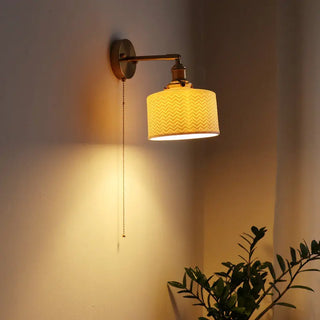 Celako™ Shiora Wall Light | White Ceramic Japan Style