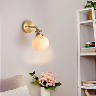 Celako™ Eburnea Wall Light | Ceramic Living Room Lighting