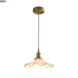 Celako™ Aurovia Pendant Light | Glass Bedroom Lighting