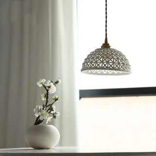 Celako™ Hakuro Pendant Light | Ceramic Dining Room Lighting