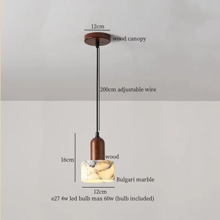 Celako™ Lapideon Pendant Light | Marble Kitchen Island Lighting