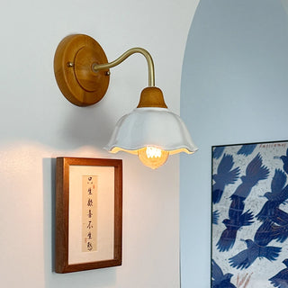 Celako™ Cerelia Wall Light | Ceramic Bedroom Lighting