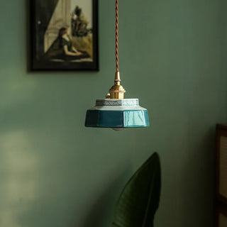 Celako™ Terraku Pendant Light | Ceramic Dining Room Lighting