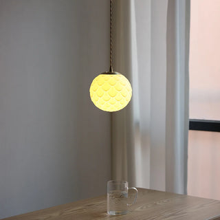 Celako™ Opalla Pendant Light | Ceramic Bedside Lighting