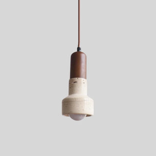 Celako™ Sabbioso Pendant Light | Yellow Travertine Nordic Wabi Sabi
