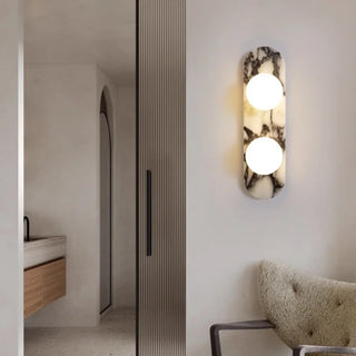 Celako™ Marbelle Wall Light | Bulgari Marble Bedroom Lighting