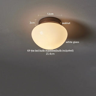 Celako™ Noceva Ceiling Light | Glass Walnut Kitchen Island Lighting