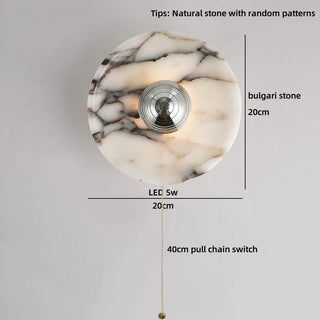 Celako™ Lumia Wall Light | Bulgari Stone Living Room Lighting
