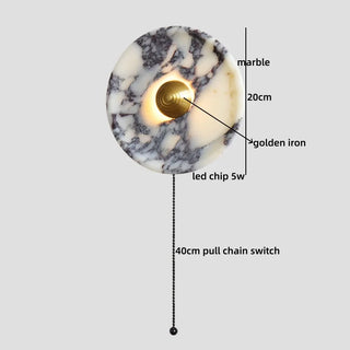 Celako™ Maronea Wall Light | Marble Bedroom Lighting