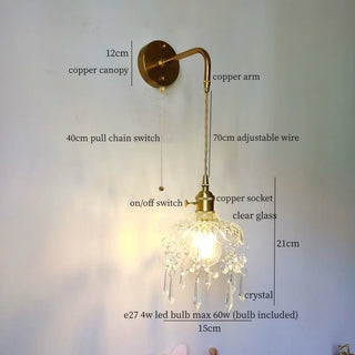 Celako™ Verrion Wall Light | Glass Living Room Lighting