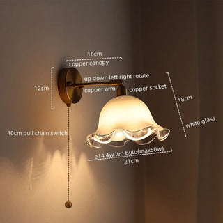 Celako™ Auricore Wall Light | Copper Bedroom Lighting