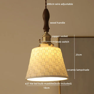 Celako™ Cerivo Pendant Light | Ceramic Dining Room Lighting
