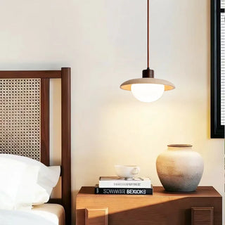 Celako™ Travario Pendant Light | Yellow Travertine Kitchen Island Lighting