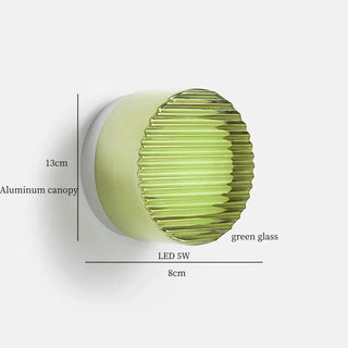 Celako™ Cirqua Wall Light | Glass Modern Minimalism Bedroom Lighting