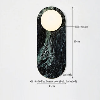 Celako™ Ceralume Wall Light | Ceramic Living Room Lighting