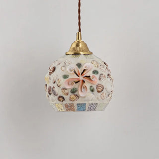 Celako™ Nacreon Pendant Light | Resin And Shell Living Room Lighting