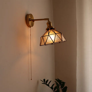 Celako™ Cuprystal Wall Light | Copper Glass Living Room Lighting