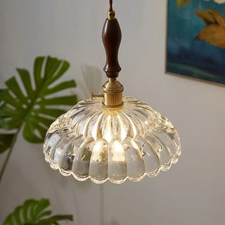Celako™ Aurevitro Pendant Light | Clear Glass Copper Kitchen Island Lighting