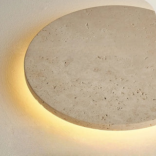 Celako™ Travertine Wall Light | Travertine Living Room Lighting