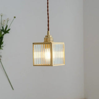 Celako™ Aurovitro Pendant Light | Glass Bedroom Lighting